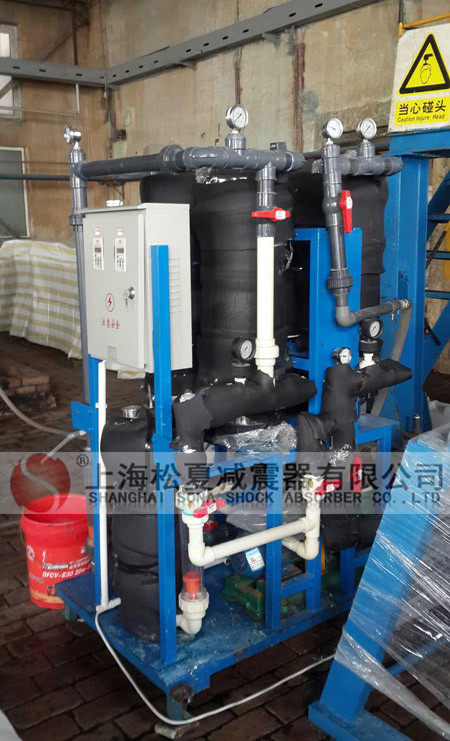 金川集團(tuán)鎳鹽有限公司使用上海松夏耐酸堿橡膠接頭在硫化鎳濃縮試驗管道上